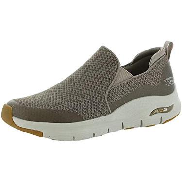 Imagem de Skechers Tênis masculino Arch Fit Banlin, Cinzento-acastan, 11 X-Wide