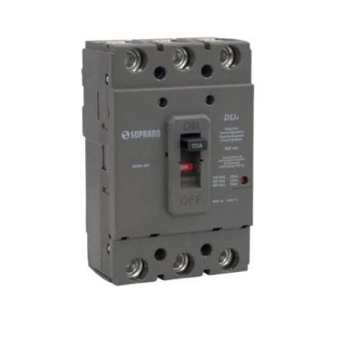 Imagem de Disjuntor Tripolar Caixa Moldada Soprano 150A