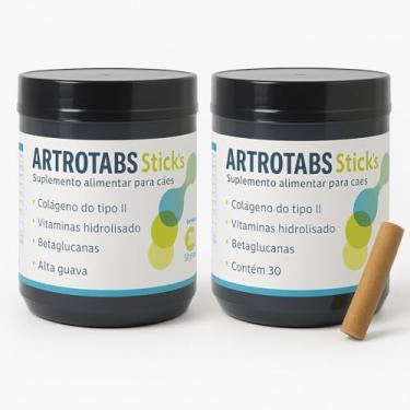 Imagem de Combo 2 Suplementos Artrotab/Sticks Para Cães C/30 Unidades Cada Minha Casa Buritis