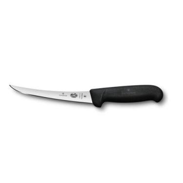 Imagem de Faca profissional 28cm desossar lâmina curva 15cm Victorinox 5.6613.15