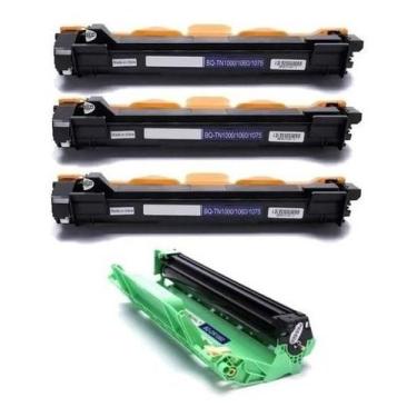 Imagem de Kit 3X Toner + Cartucho Cilindro Para Uso TN 1060 + DR 1060 - IMPORTED