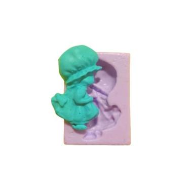 Imagem de Molde de silicone mini camponesa confeitaria biscuit f948 - CM