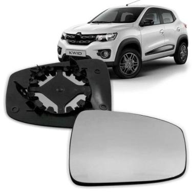 Imagem de Par Lente Subconjunto Retrovisor Kwid 2017 A 2023 - SP ACESSÓRIOS