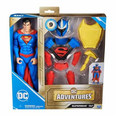 Imagem de Dc - Boneco Superman Homem De Aço De 30Cm Com Acessórios