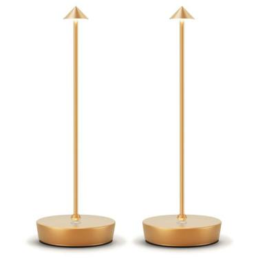 Imagem de Candeeiro de mesa ZenithLight LED sem fio 6000mAh recarregável