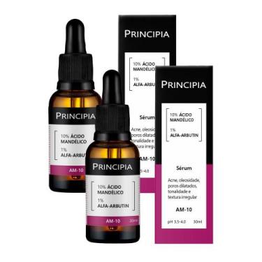 Imagem de Kit 2 Sérum Principia AM-10 Ácido Mandélico e Alfa-Arbutin 30ml