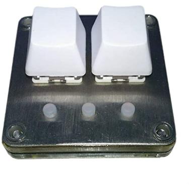 Imagem de XHSESA Mini teclado mecânico para Sayobot O2C OSU teclado vermelho cereja