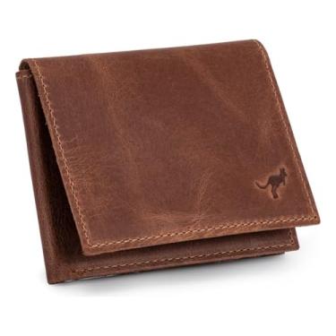 Imagem de Carteira Couro Legítimo Porta Cnh/cartões/cédulas com plástico(Marrom)