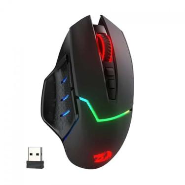 Imagem de Mouse Gamer Redragon Mirage Pro, RGB, Wireless, 8 Botões Programáveis, 8000DPI, Preto - M690-PRO