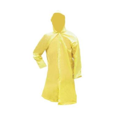 Imagem de Capa chuva pvc c/mang.amar.gg1,30m - SOLDASUL