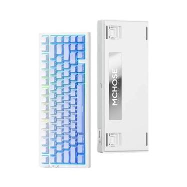 Imagem de MCHOSE G75Pro Tri-Mode Teclado Mecânico Sem Fio Hot-Swappable Switches