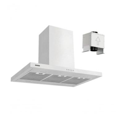 Imagem de Coifa De Ilha Tramontina Dritta Isla Split 90cm Em Aço Inox 220V