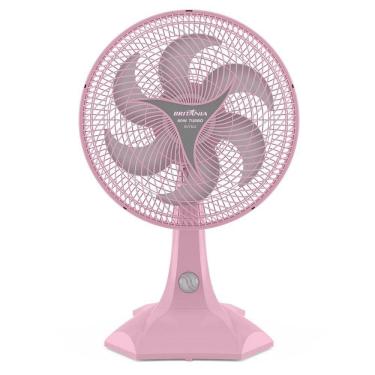 Imagem de Ventilador Rosa Britânia 2 em 1 Maxx Force 60W BVT302 220V