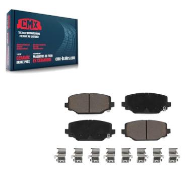 Imagem de Pastilhas de freio a disco traseiro CMX-D1596 para Dodge Grand Caravan Journey Chrysler Town & Country Ram C/V Volkswagen Routan