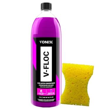 Imagem de Vonixx V-Floc Shampoo Automotivo Super Concentrado para Lavagem de Carros, 1,5 Litros