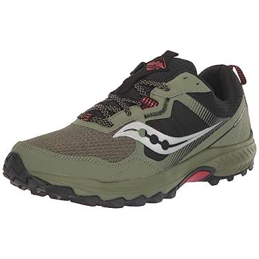 Imagem de Saucony Tênis de corrida masculino Excursion Tr16 Trail, Glade/Preto, 9 Wide