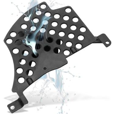 Imagem de 807111601 Tampa do reservatório e placa de bomba de entrada do filtro compatível com Frigidaire Crosley Kenmore Westinghouse FFBD2406NW7B CDB350NB2A, tampa do depósito e placa de filtro de