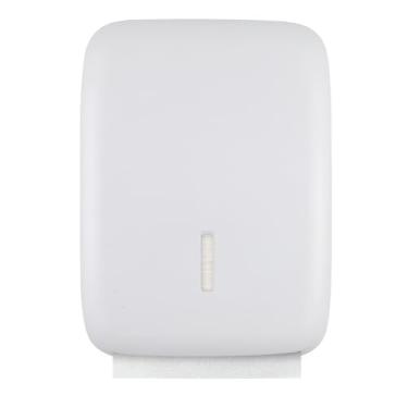 Imagem de Stardrix Dispensador de toalha de papel comercial suporte de parede com trava – serve para mais de 400 toalhas multidobras/três dobras/dobradas em Z/C – suporte de toalha de papel grande para banheiro