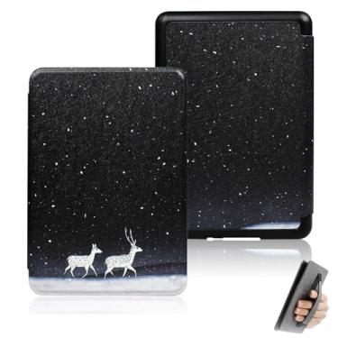 Imagem de GUKSRASO Capa para Kindle Paperwhite 11ª Geração/Signature Edition 2021 (6.8", Modelo: M2L3EK/M2L4EK) - Função Inteligente de Despertar/Dormir Automática, com Alça de Mão