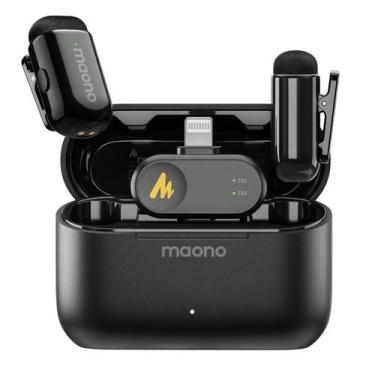Imagem de Microfone de lapela sem fio MAONO Wave T1 Mini para iPhone