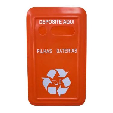 Imagem de Lixeira Para Descarte De Pilhas E Baterias De 30 Litros