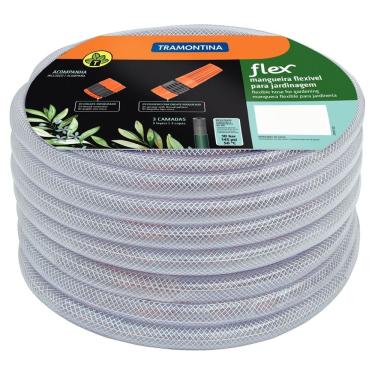 Imagem de Mangueira Flexível 1-2""com Engate Jardim 30 Mts - 79182-306 - Tramontina Mangueira Jard. Flex Esp C-eng. 30m Tramontina