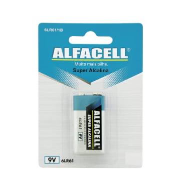 Imagem de BATERIA ALFACELL ALCALINA 9V C/1 CARTELA