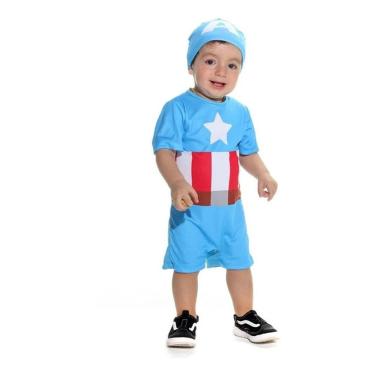 Imagem de Fantasia - Capitão América Bebê