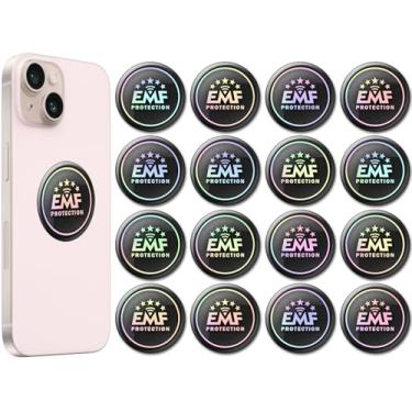 Imagem de Adesivos de proteção para celulares/notebooks/tablets/todos os dispositivos eletrônicos - Design fino - Suportado pela tecnologia japonesa - Círculo de 1,1 polegada - (16 peças)