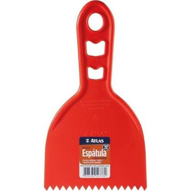 Imagem de Espátula Plástica Dentada 6mm Atlas 151/10 Profissional Pintura