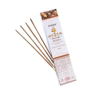 Imagem de Incenso Indiano Goloka Myrra 15g