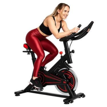 Imagem de Bicicleta Ergométrica Spinning Profissional  Ajustável Silenciosa até