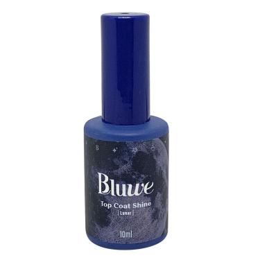 Imagem de Top Coat Bluwe Shine Aurora Branco Glitter Ultrafino 10Ml