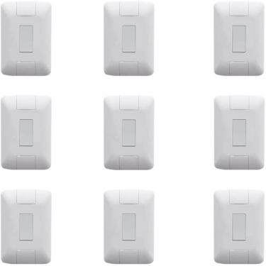 Imagem de 9 Conjunto Aria 4x2 1 Pulsador Campainha Vertical Tramontina