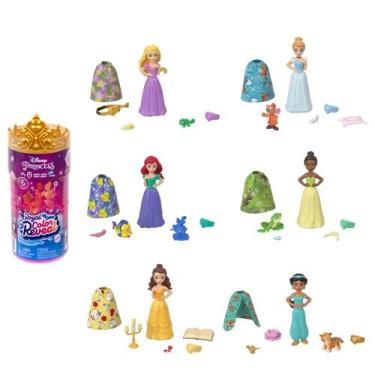 Imagem de Boneca disney princesas royal color reveal surpresa - mattel hmb69