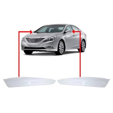 Imagem de Lente Do Pisca Seta Retrovisor Hyundai Sonata 2010 2011 2012 2013 2014 2015 Par