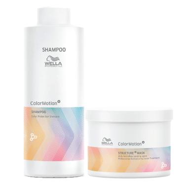 Imagem de Wella Color Motion+ Shampoo 1000ml e Máscara 500ml
