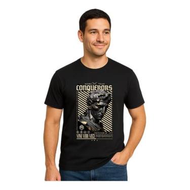 Imagem de Camiseta Masculina Algodão Fé Religião Gospel Cristã Oferta - Evangéli