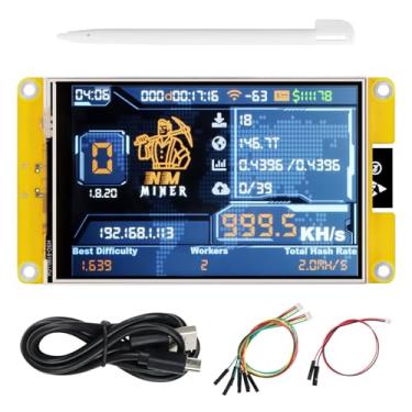 Imagem de Freenove ESP32 Display CYD, monitor touchscreen de 4,0 polegadas, tela LCD TN TFT de 320 x 480 pixels, driver ST7796, microcontrolador dual-core 32 bits 240 MHz WiFi+BT, código C LVGL exemplos de