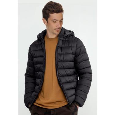Imagem de Jaqueta Becker Puffer WA Nylon Bolsos e Capuz Masculino-Masculino
