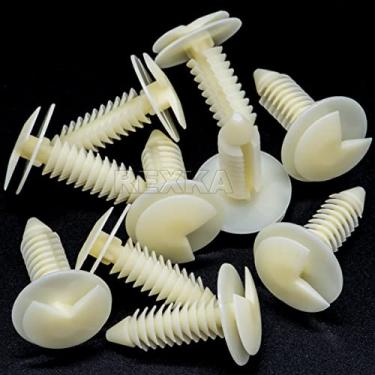 Imagem de Rexka 10 peças de clipe de retentor para painel de acabamento de porta compatível com GM 363137 Chevrolet Blazer Silverado Truck GMC Yukon