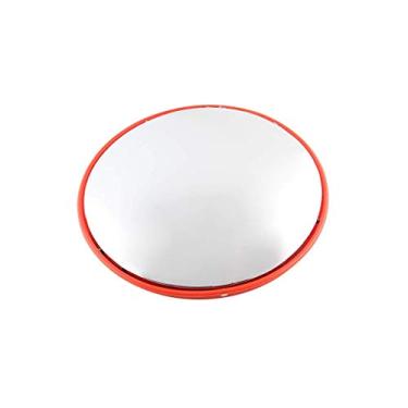 Imagem de XNXWDZ Espelho de canto de estrada de 45 cm, espelho de segurança de ponto cego de carro, lente grande angular de plástico PC espelho convexo de supermercado