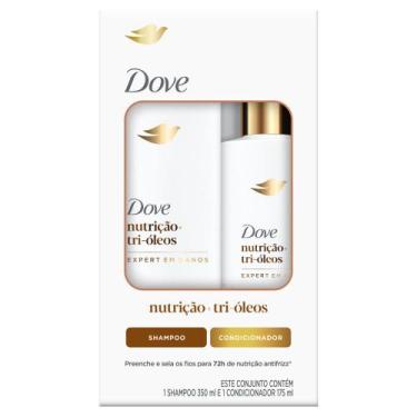 Imagem de Kit Dove Nutrição + Tri-Óleos Shampoo 350ml + Condicionador 175ml