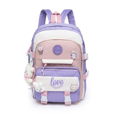 Imagem de Mochila Spector Feminina Escolar Resistente, U