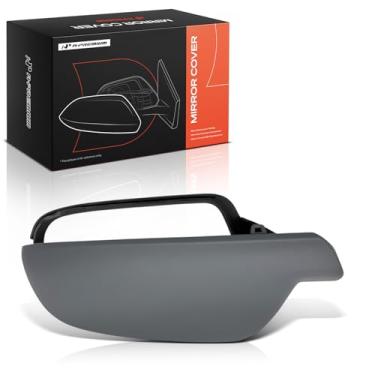 Imagem de A-Premium Tampa do espelho retrovisor do lado do motorista - compatível com Audi A4/S4 2010-2016, A5 2010-2014, A4 Quattro, A5 Quattro, S5, RS5 - Cinza preparado, com orifício de seta, sem lâmpada de