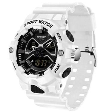 Imagem de Relógio Pulso Masculino Led Digital Duplo A Prova Dágua