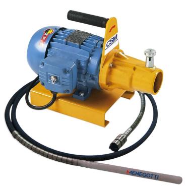 Imagem de Vibrador De Concreto Csm 2cv Trifásico Base Giratória Com Mangote 6 Metros