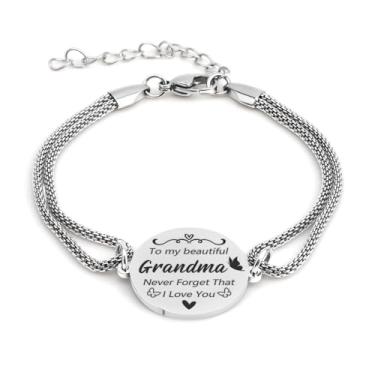 Imagem de Presentes para avós, Dia das Mães, Dia das Mães, 60, 70, 80, aniversário, dia da avó, do neto, dia dos namorados, Páscoa, Natal, meias para avós, pulseiras de corrente