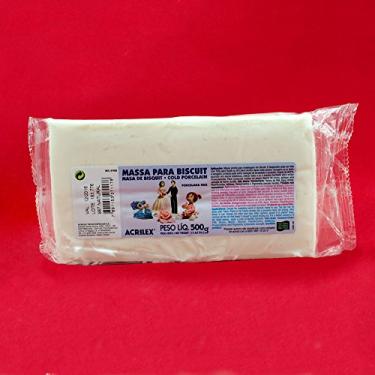 Imagem de Massa para Biscuit Acrilex 500 gr - Natural
