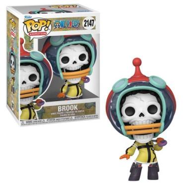 Imagem de Boneco Funko Pop One Piece Egghead - Brook - Candide